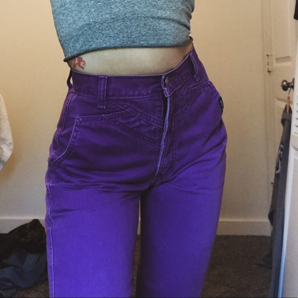 Vintage high waisted pants